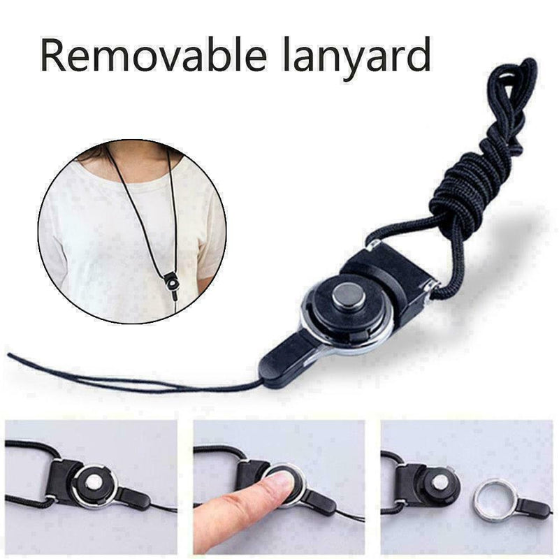 DETACHABLE CELL PHONE NECK LANYARD For CARRYING CASE S6S4 M5B3 A9D9