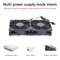 USB Wireless Router Set-Top Box Cooling Fan Quiet Heat Dissipation Dual Radiator