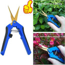 Trimming Scissors Bud Pruning Shears Plant Sharp Trimmer Z7Y9