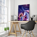 Painting By Numbers DIY Beauty Horse Canvas Oil Art Picture Kit Home Wall Decor
