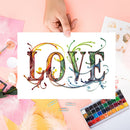 Love Art Quilling Paper Stripes Templates Tool Set Handmade Craft DIY Supplies