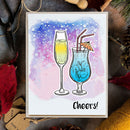 Drink Glass Fruit Embossing Paper Card Cutting Die DIY Seal Stamp (T1900TC)