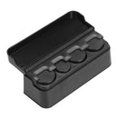 Black Car Interior Specie Case Auto Storage Box Holder Container Organizer