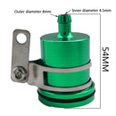 Universal Motorcycle Brake Fluid Reservoir Clutch Tank Oil Cup (Green)