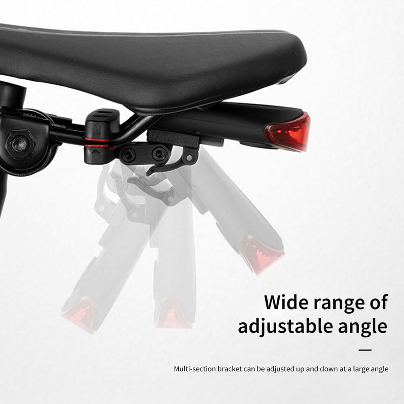 Bicycle Rear Lamp Rechargeable USB Safety Warning Taillight for Night Riding