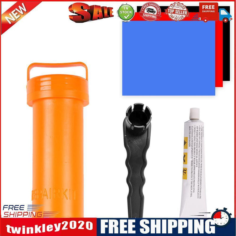 Canoe Boat Patch Glue Raft Swimming Pools Water Sports Puncture Repair Kit