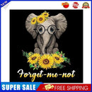 5D DIY Full Round Drill Diamond Painting Mosaic Cartoon Elephant Pattern