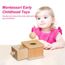 #A Montessori Wooden Ball Drawer Early Educational Target Learning Math for Todd