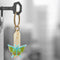 3pcs Mosaic Diamond Painting Keychain 5D DIY Rhinestone Keyring Kit (AA925)
