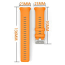 Silicone Watch Strap Band Wristband Replacement for Polar Vantage V Smartwatch
