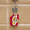 DIY Full Drills Diamond Paintng Special-shaped Girl Bags Musical Note Key Chains