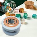 Retro Sealing Wax Fire Paint Wax Seal Stamp Spoon Warmer Wax Melting Stove Pot