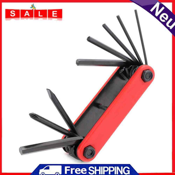 6 in 1 Mountain Bike Repair Tool Kits Portable Hex Wrench Multi Function Tools