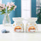 1X Ceramic Aroma Burner Essential Oil Burner Aromatherapy Candle M2W2