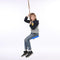 Safe Indoor Outdoor Plastic Disc Monkey Kids Swing Fitness Swingset (Blue) Newly