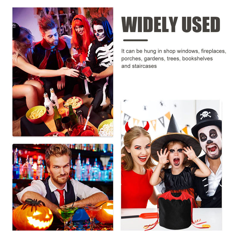 5pcs Jewelry Bag Cute Soft Velvet Halloween Gift Pouch Festive Party Decorations