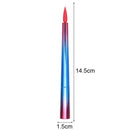 Diamond Painting Point Drill Pen Color Candle Head Shape DIY Tool (Red) Newly