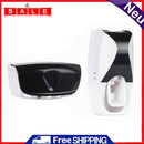 Wall Mounted Toothbrush Holder Automatic Toothpaste Dispenser Set for Bathroom