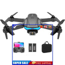 LS/RC F185 Pro 4K HD Single Camera FPV RC Drone with 2 Battery (Black)