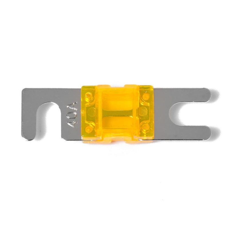 5pcs Nickel Plated Car Audio 32V AFS Mini ANL Fuses Auto Stud Fuses (40A) Newly