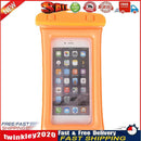Waterproof Phone Case Underwater Touch Screen Mobile Phone Bags (Orange) Newly