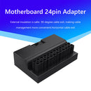 ATX 24 Pin to 90 Degree Motherboard Adapter Power Supply Cable Connector