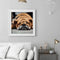 Hand Painted on Canvas DIY Sleeping Dog Oil Paint By Numbers Drawing Kit Cr