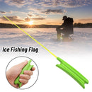 Green Portable Child Hot Mini Pen Pole Ice Fishing Rods Retractable Spinning