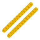 1 Pair Car Reflector Stickers Rearview Mirror Reflective Tape Security Strip