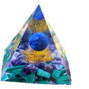 Crystal Energy Generator Pyramid Healing Stone Positive Energy Collect (C) Newly