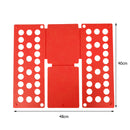 Laundry Folding Board Kids Adjustable Clothes Holder Organzier (Red) Newly