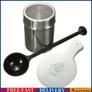 Chocolate Shaker Duster + 16pcs Cappuccino Coffee Stencils + Measure Spoon