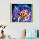 30 * 30cm 5D diamond embroidery princess carriage handmade diamond mosaic picture