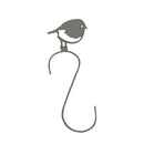 Bird Art Deco Metal Silhouette S-shaped Hanging Hook Garden DIYNEW Decor Z7A4