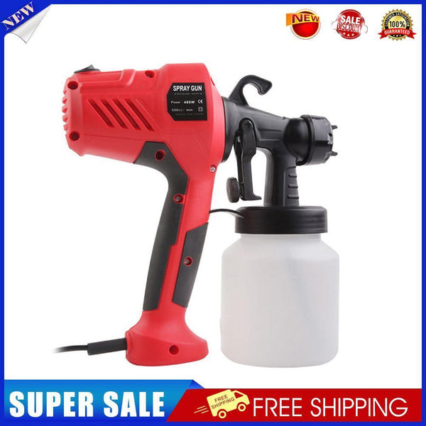 Portable 400W Electric High Power Home DIY Paint Spray Gun (US Plug)