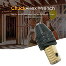 Electric Motor Shaft Self-tightening Chuck Mini Drill Accessories (3.17mm) Newly
