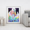 Girl White Horse 40x50cm Oil Paint By Numbers Picture DIY Modern Wall Art Newly