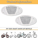 10pcs Bicycle Light Reflectors Bike Safety Warning Reflectors for Mountain Bikes