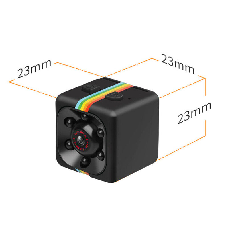 SQ11 Mini Camera with 32GB TF Card 1080P HD Motion Detection DVR DV (Black)