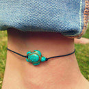 Beach Turtle Charm Rope String Anklets For Women Ankle Hot Bracelet Z4C5 G8X5