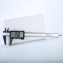 Electronic Digital Vernier Caliper Full Screen Measuring Tool (Black 150mm)