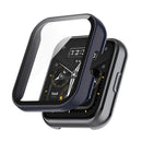 Watch Protective Cover+Screen Film for Realme Watch 2 Pro Case (Dark Blue) Newly