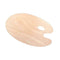 20*30cm Wooden Band With Oval Color Palette Art Painting Board Color Mixer K6D3