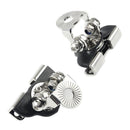 2pcs Stainless Steel Universal Car Auto Hood LED Work Light Bracket Holders