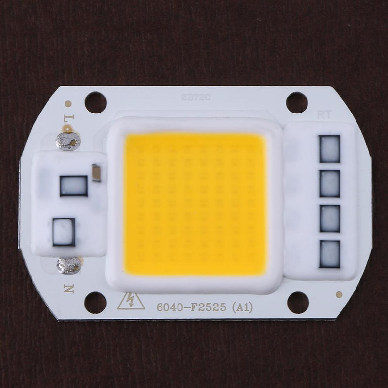 High Power 50W AC 220V COB LED Lamp Chip for Spotlight Searchlight(WW) Newly