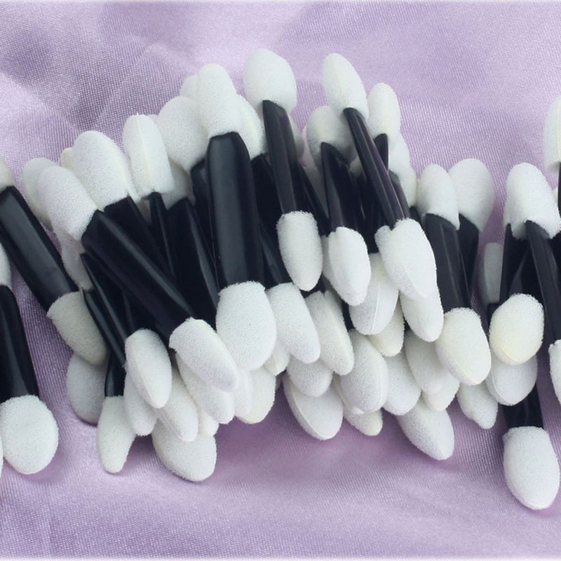 Disposable Eyeliner stick Sponge Double Foam Head Applicator Eyeshadow Brush