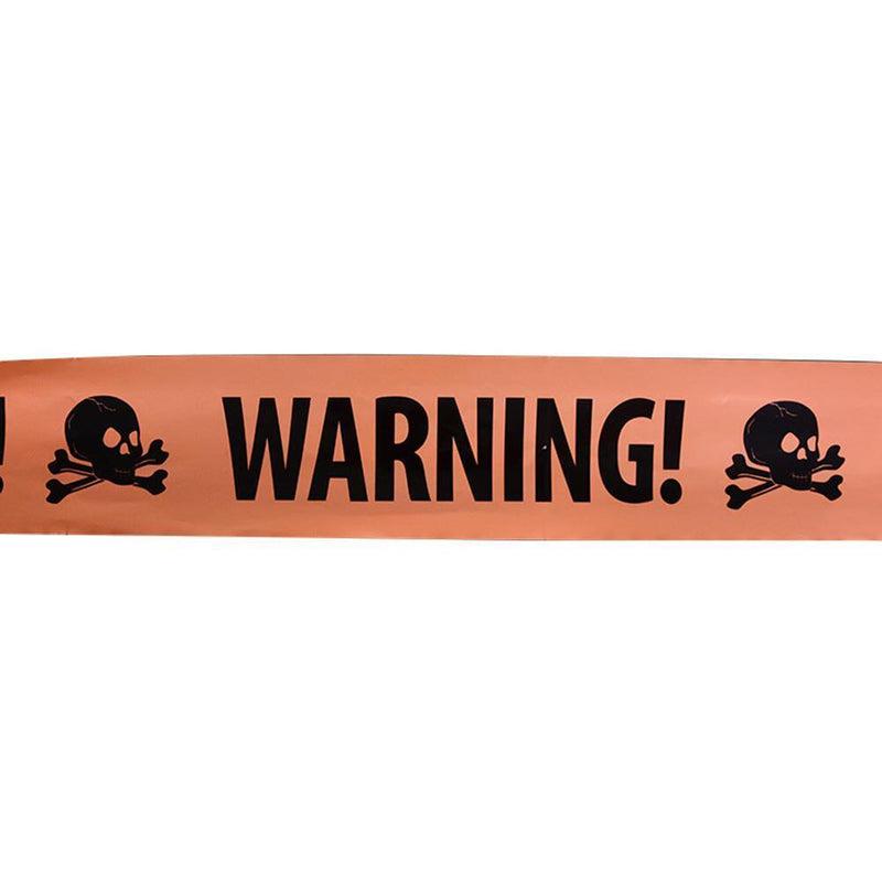 Danger Warning Line for Home Haunted House Holiday Party Decor (8.5x500cm)