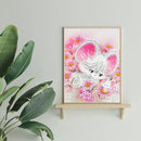5D DIY Special Shaped Diamond Painting Kits Mouse Partial Drill Rhinestone