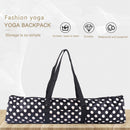 Yoga Mat Bag Gym Oxford Waterproof Pilates Sports Exercise Pad Carry Backpack