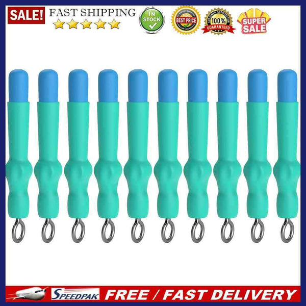 10pcs Drift Fishing Floats Seat Rotation Buoy Fishing Gear Bobber Accessories